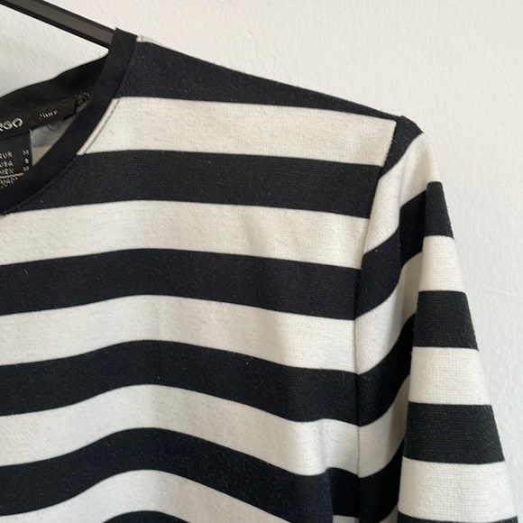 Mango suit stripe blouse size small - Picture 3 of 5